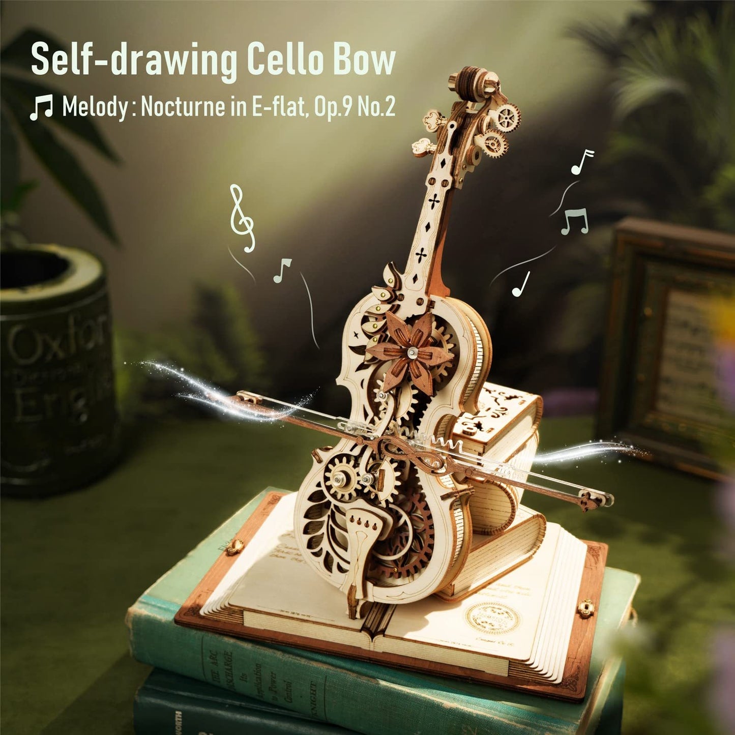 Robotize ROKR Magic Cello Mechanical Music Box