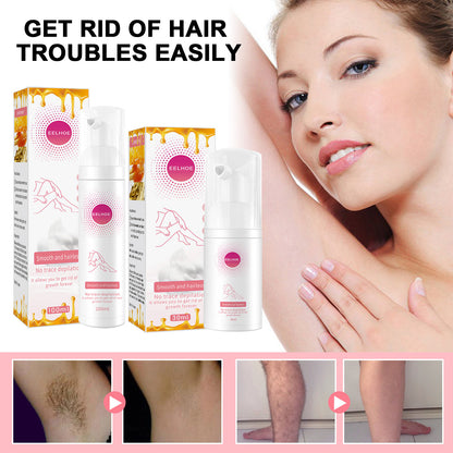 Hair Removal Spray Depilatory Armpit Hair And Legs Hair Foam Mousse And Removal Is Gentle Hair Cream Spray Non-irritating