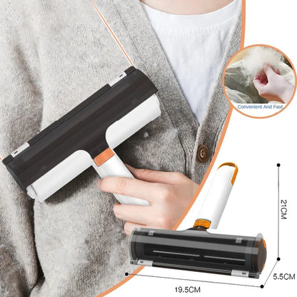 2 In 1 Pet Hair Removal Roller Multifunctional Portable Washable