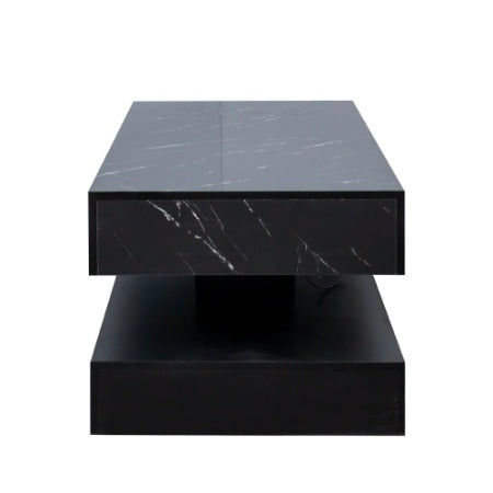Modern Coffee Table for Living Room, Living Room Tables, Large Living Room Furniture, LED Lights