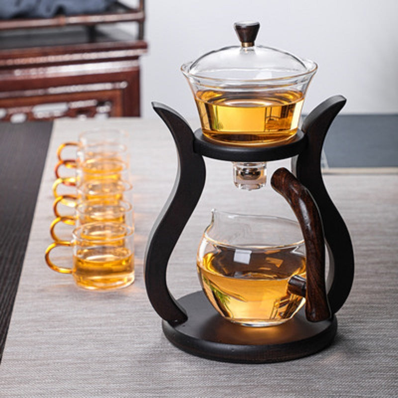 Magnetic Tea Brewing Maker Glass Tea Set