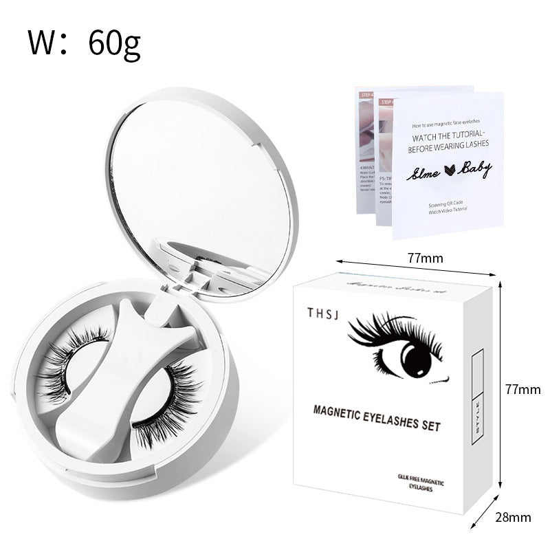 Magnetic False Eyelashes Integrated Storage Box