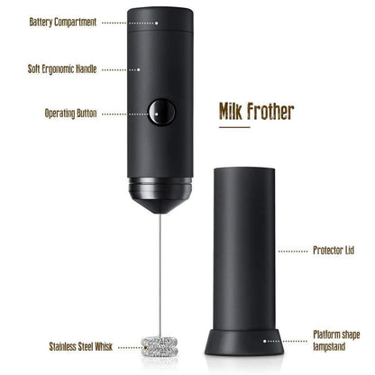 Electric Milk Frother Coffee Maker