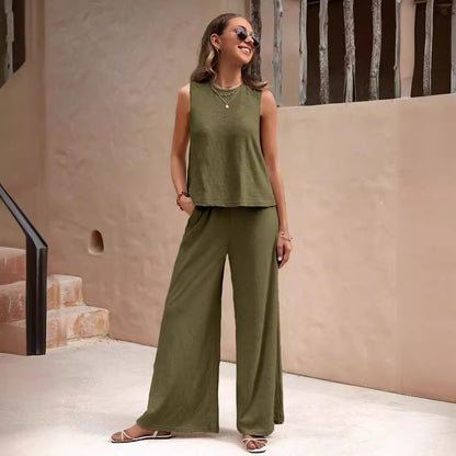 Summer Casual Loose Pants Sets For Women