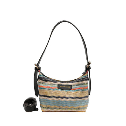 Fashion Color Contrast Women Bag Women's Simple Shoulder Bag