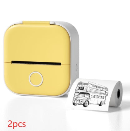 Portable Mini Thermal Label Printer | Bluetooth Price Tag & Photo Printer