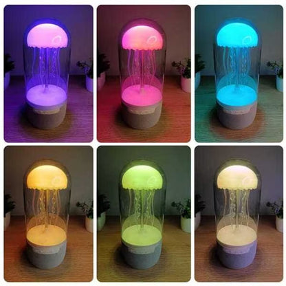 3 In 1 Creative Colorful Jellyfish Lamp Bluetooth-compatible Speaker