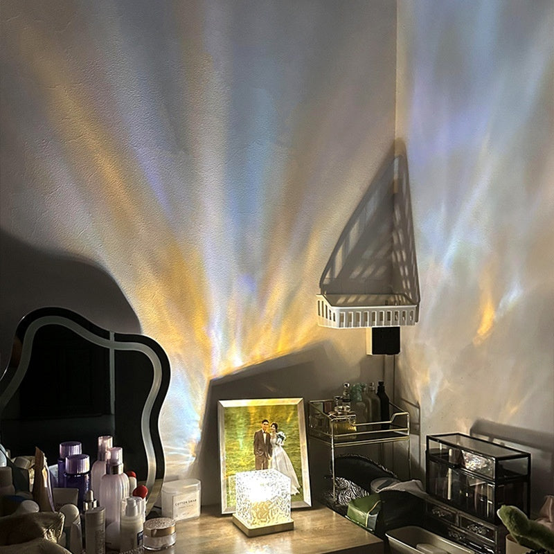 LED Water Ripple Projection Lamp