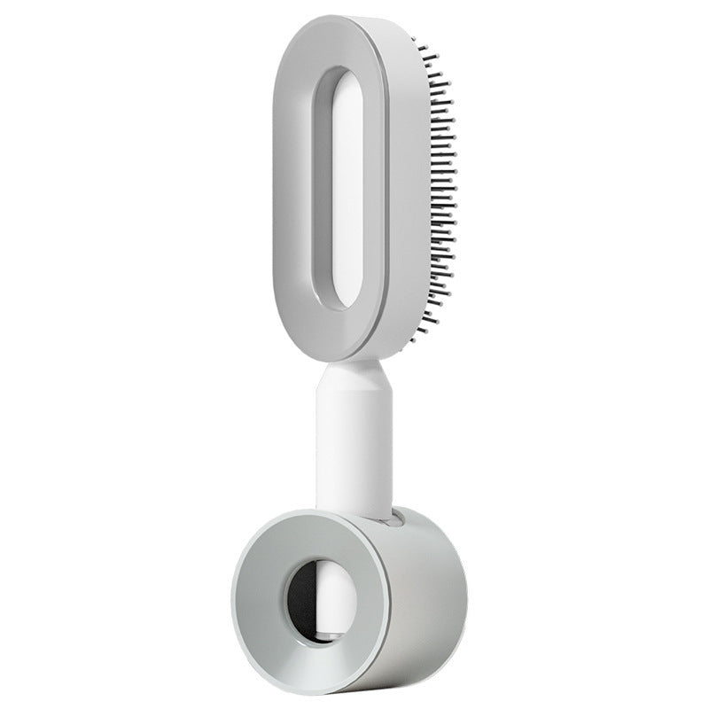 Self-Cleaning Hairbrush For Women One-key Cleaning Hair Loss Airbag Massage Scalp Comb Anti-Static Hairbrush
