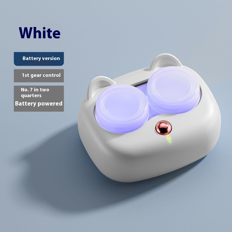 Smart Electric Contact Lens Case, With Auto Cleaning and Sterilization