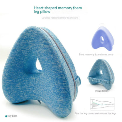 Heart-shaped Memory Foam Leg Pillow Contour Legacy Leg Pillow