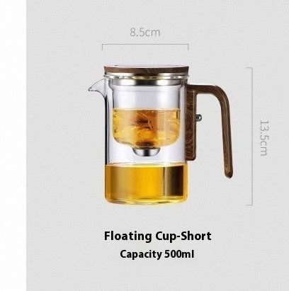 Magic Tea Pot - Press Control Magic Teapot Glass