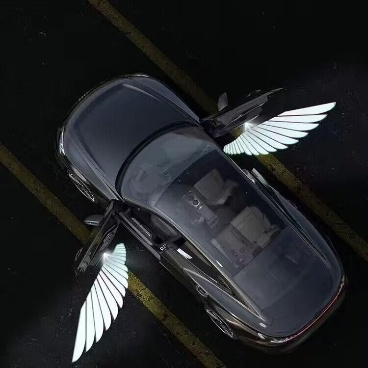 Door Sill Light Car Angle Wings LED