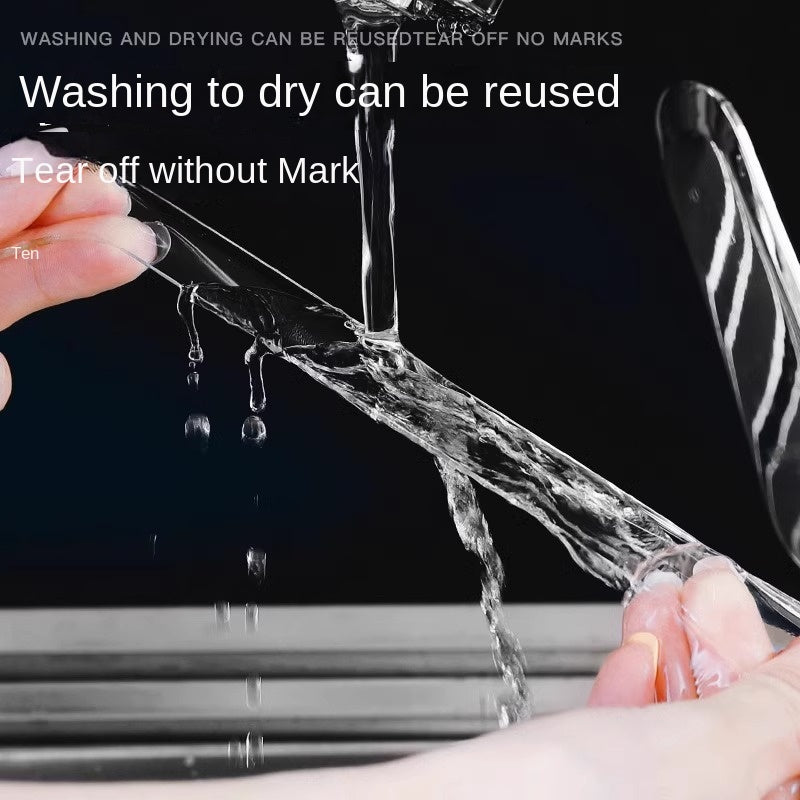 Power Strip Holder Wall-Mounted Socket Storage Extension Cord Board Traceless Punch-Free Adhesive Socket Fixing Tool