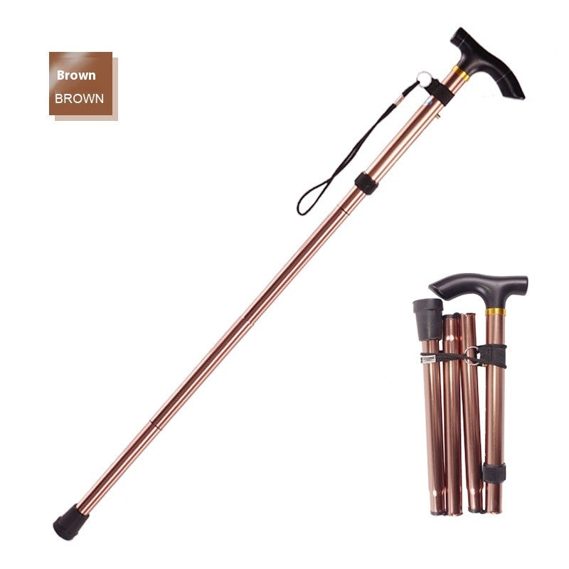 Foldable Walking Stick For Elderly