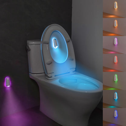 Toilet automatic intelligent sensing ultraviolet lamp