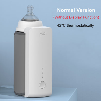 USB Charging and Heating Bag Portable Constant Temperature Milk Warmer Universal Bottle Insulation Sleeve