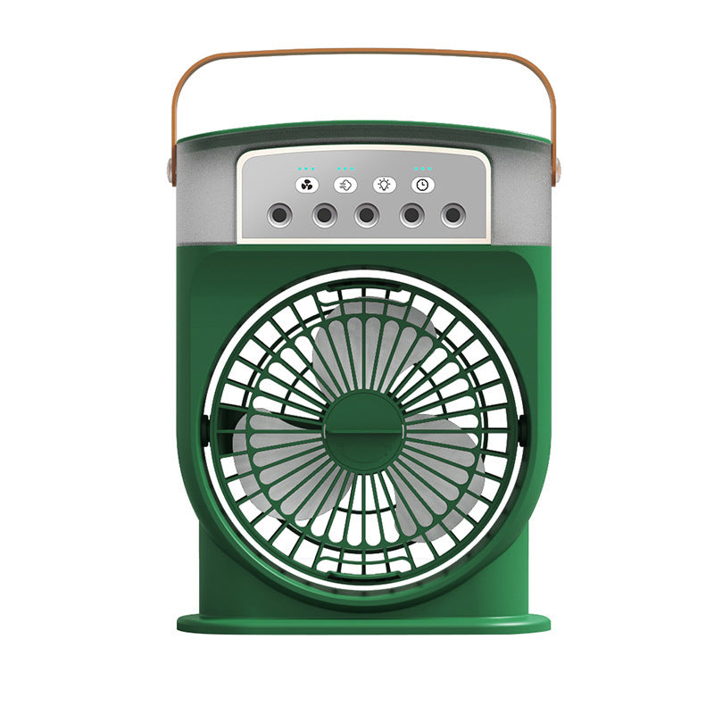 BritChill 7-Color USB Air Cooler & Humidifier