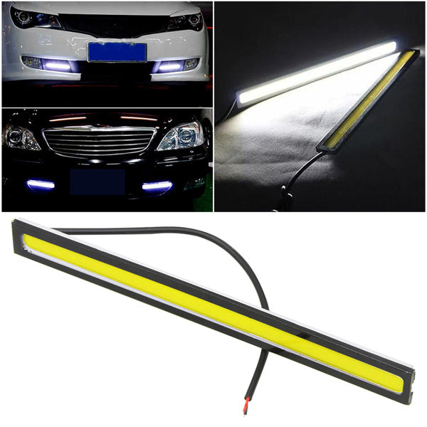 Car COB Daytime Running Light, one 17cm White, not Shipped on Weekends