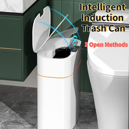 Smart Trash Can with Lid for Bedroom and Living Room Kitchen