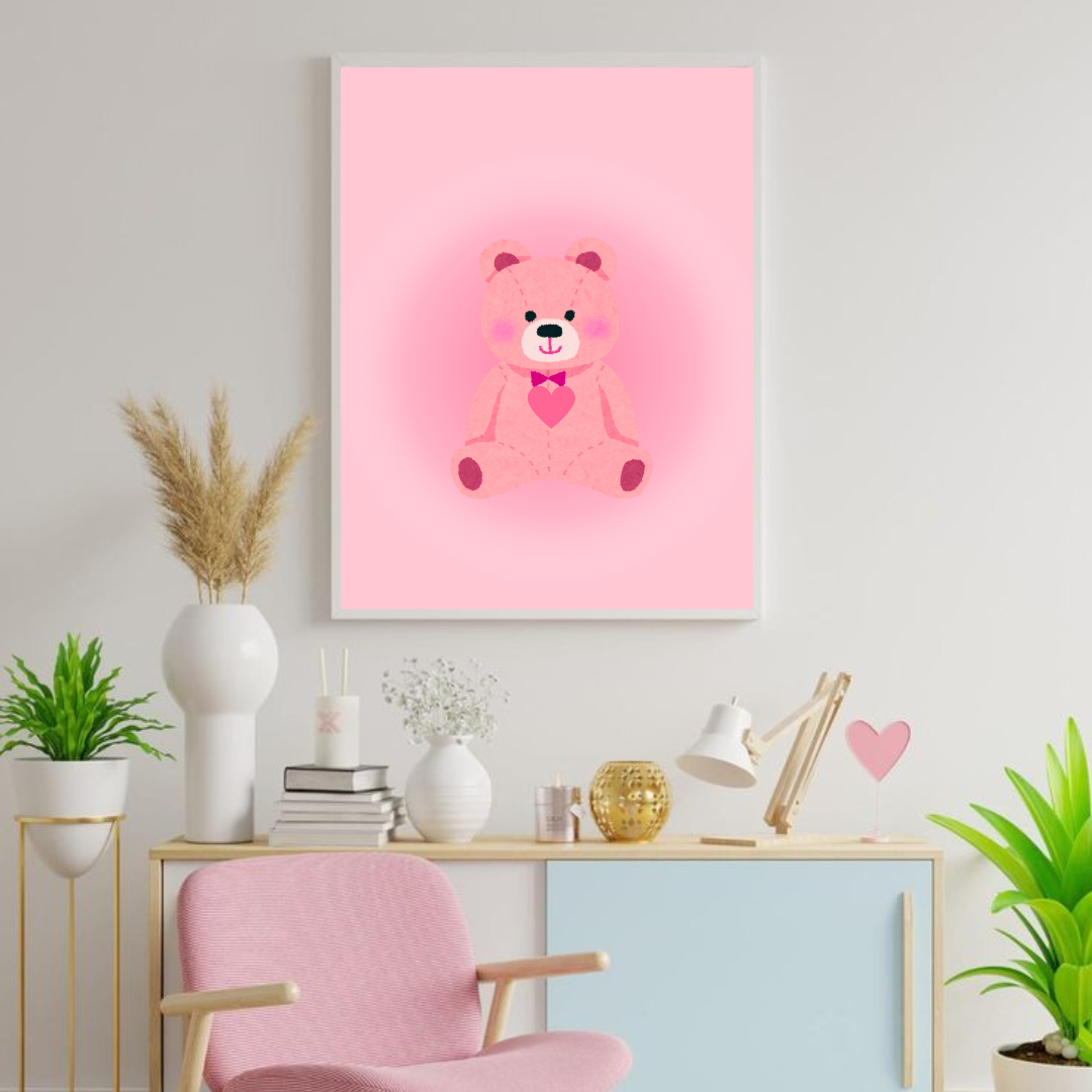 The Pink Dream Trio – Coquette Wall Art Bundle