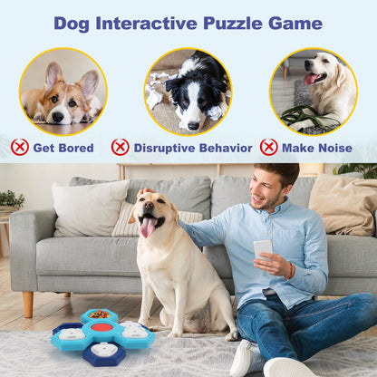 New Pet Supplies Dog Food Dispensing Turntable Educational Toy Training Boredom-Relief Toy