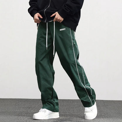 Men's Retro Tapered Leisure Trousers – Vintage Style, Modern Comfort