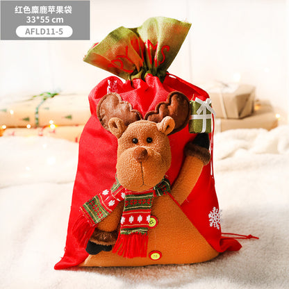 Christmas Children&#039;s Gift Bag, Small Gift, Christmas Eve Apple Packaging Box, Handbag, Creative Candy Bag, Socks