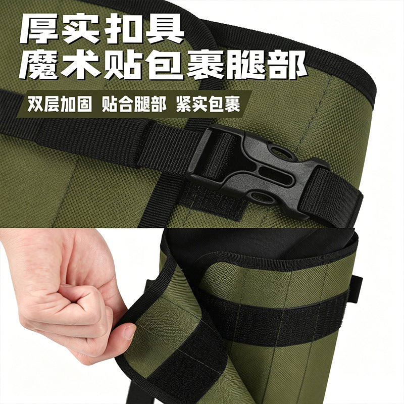 Cross-Border Outdoor Products Anti-Snake Bite Foot Covers Mountaineering Camping Style Anti-Scratch Knee Covers Anti-Snow Shoe Covers Leg Covers
