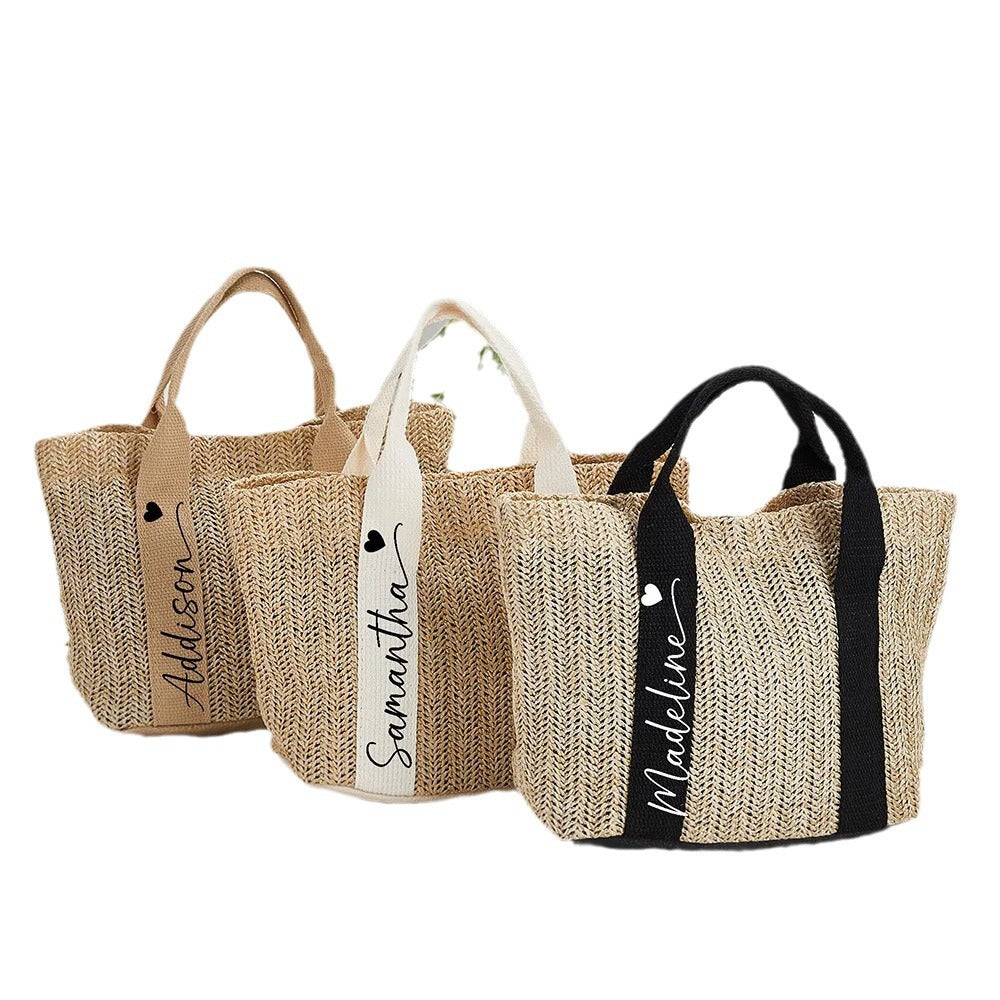Large Capacity Woven Bag Printed Logo
