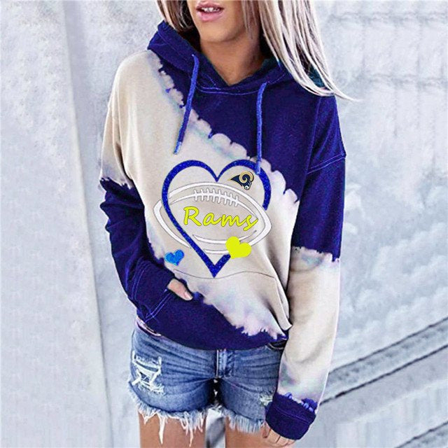 European And American Long-sleeved Hooded Sweater Women&amp;amp;amp;amp;amp;amp;amp;amp;amp;#039;s Street Football Uni Long-sleeved Pullover Love Hoodie