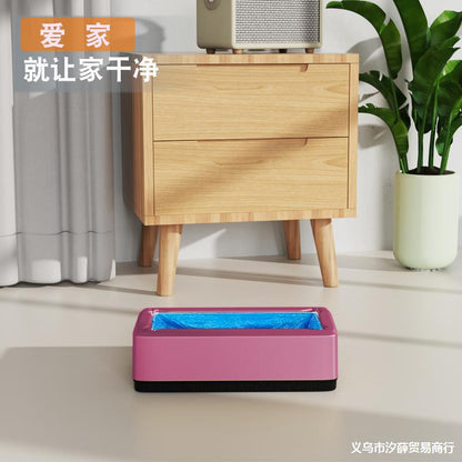 The New Shoe Cover Machine Fully Automatic Foot Cover Shoe Device T Buckle Disposable Shoe Cover Applicable Device Household Foot Cover Machine