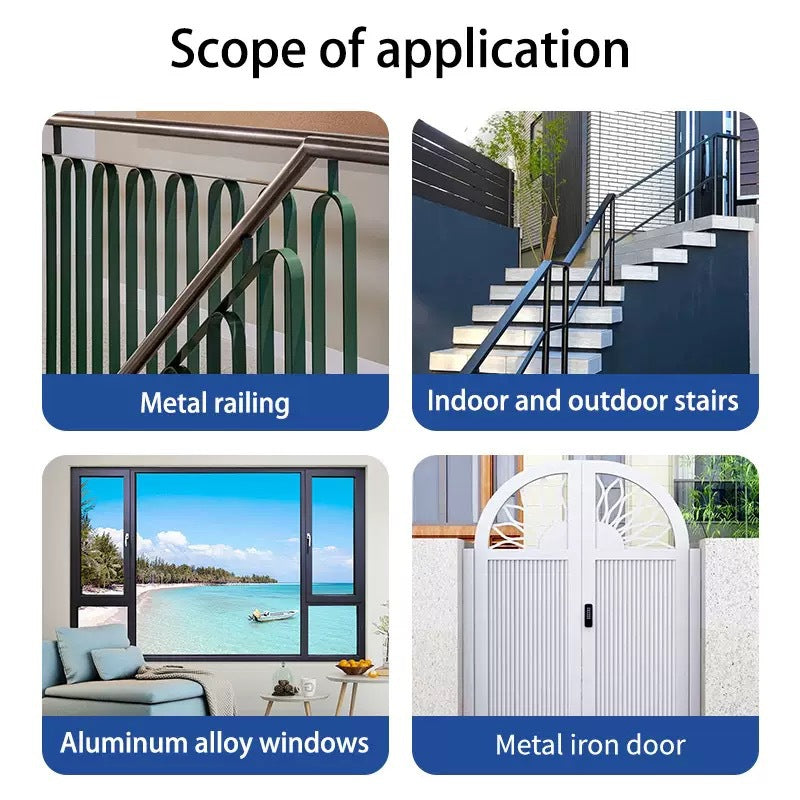 Foreign Trade Water-Based Anti-Rust Paint, Metal Paint, Rust-Free Rust Conversion Paint, Color Steel Tile Renovation Rust Fixing Agent, Industrial Paint