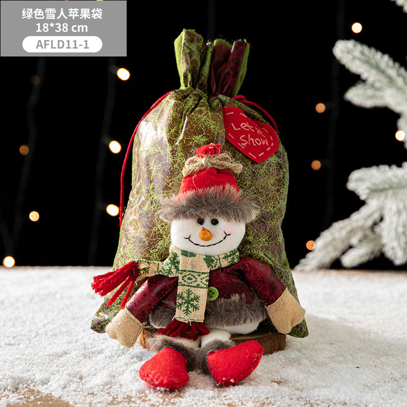 Christmas Children&#039;s Gift Bag, Small Gift, Christmas Eve Apple Packaging Box, Handbag, Creative Candy Bag, Socks