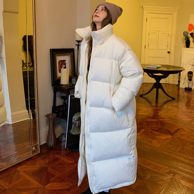 Women's Winter Puff Jacket Mid-length All-matching long coat