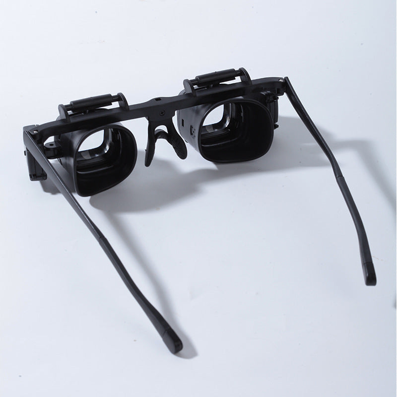 High Times 24 Times Headwear Glasses Portable Watch Repair Magnifier LED Lamp Mobile Phone Electronic Components Welding