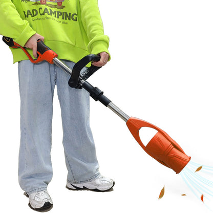 Rechargeable Lithium Battery Dust Blowing Gun, Leaf Blower, Foldable Electric Wireless High-Power Blower, Snow Blowing Dust Blower, Blower Fan