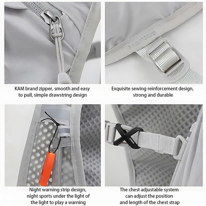Cycling, Running And Hiking Backpack Breathable Bicycle Cross-Country Marathon Water Bag Backpack Sports Vest