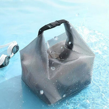 Waterproof Storage Bag Fitness Clothes Swimming Bathroom Large Capacity Beam Mouth Men's And Women's Outdoor Travel Wash Storage Bag