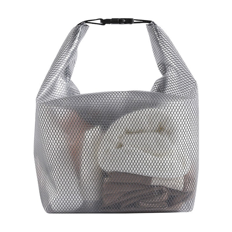 Waterproof Storage Bag Fitness Clothes Swimming Bathroom Large Capacity Beam Mouth Men's And Women's Outdoor Travel Wash Storage Bag