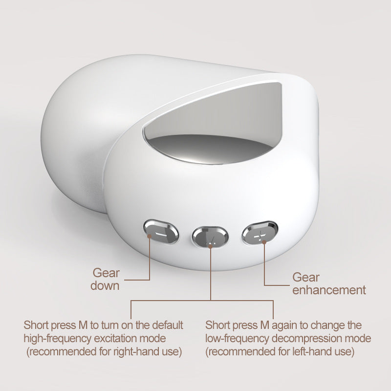 Ems Microcurrent Sleep Instrument New Smart Sleep Treasure Handheld Refreshing Instrument Portable Heart-Shaped Lost Sleep Aid