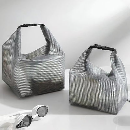 Waterproof Storage Bag Fitness Clothes Swimming Bathroom Large Capacity Beam Mouth Men's And Women's Outdoor Travel Wash Storage Bag