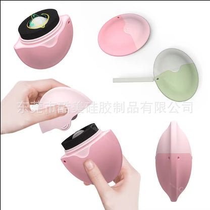 Lotion Application Tool Sunscreen Applicator Removable Ball Silicone Cream Applicator
