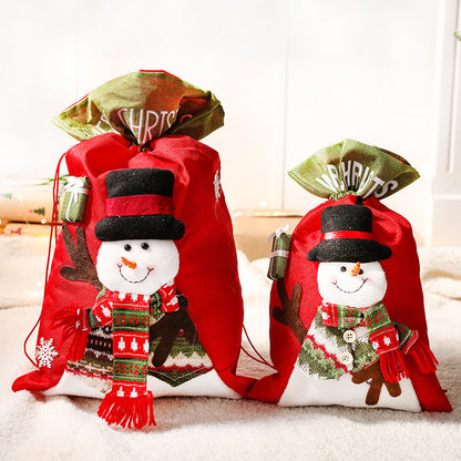 Christmas Children&#039;s Gift Bag, Small Gift, Christmas Eve Apple Packaging Box, Handbag, Creative Candy Bag, Socks