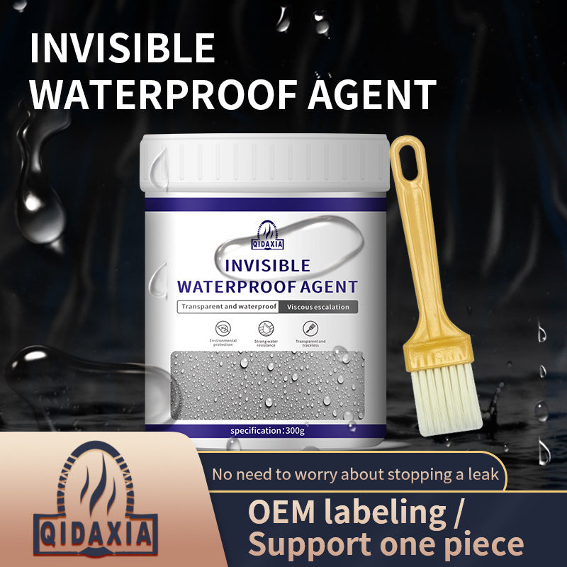 Nano Coating Roof Waterproof Glue Liquid Transparent Wall Water Seepage Moisture-proof Toilet Transparent Waterproof Coating