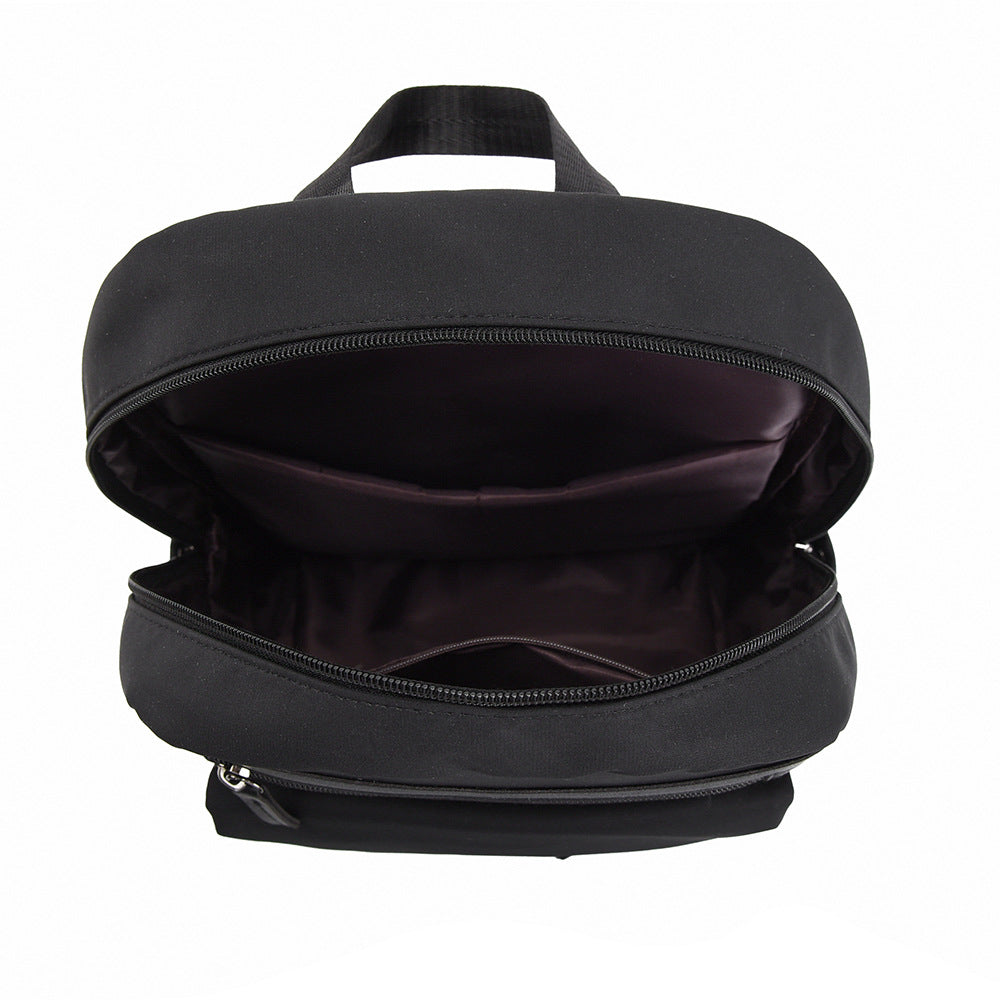 Oxford Cloth Large Capacity Backpack Women's Simple All-match Student Schoolbag High-end Casual Travel Business Backpack