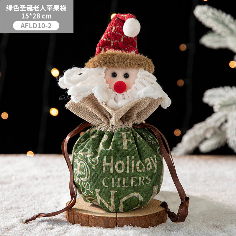 Christmas Children&#039;s Gift Bag, Small Gift, Christmas Eve Apple Packaging Box, Handbag, Creative Candy Bag, Socks