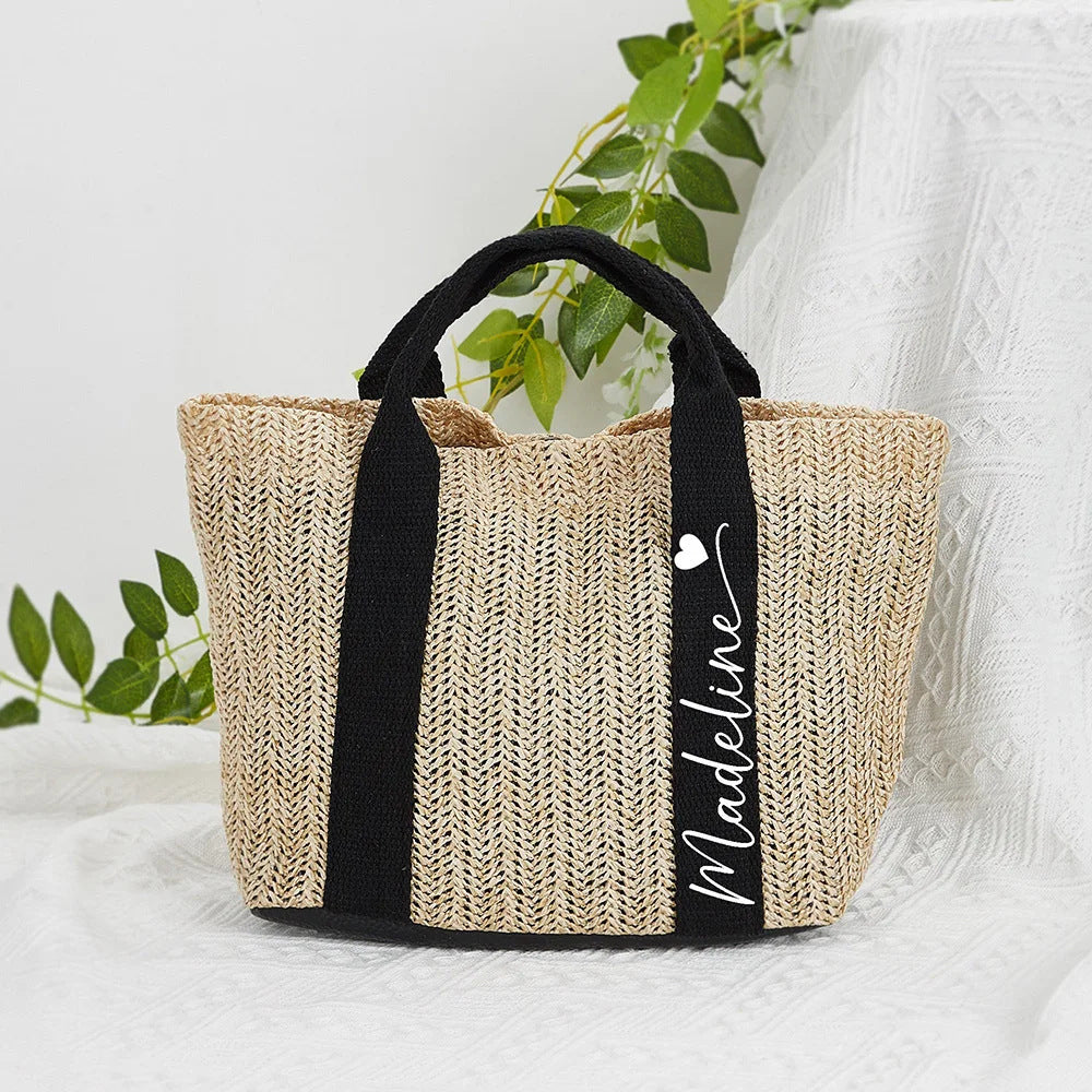 Large Capacity Woven Bag Printed Logo