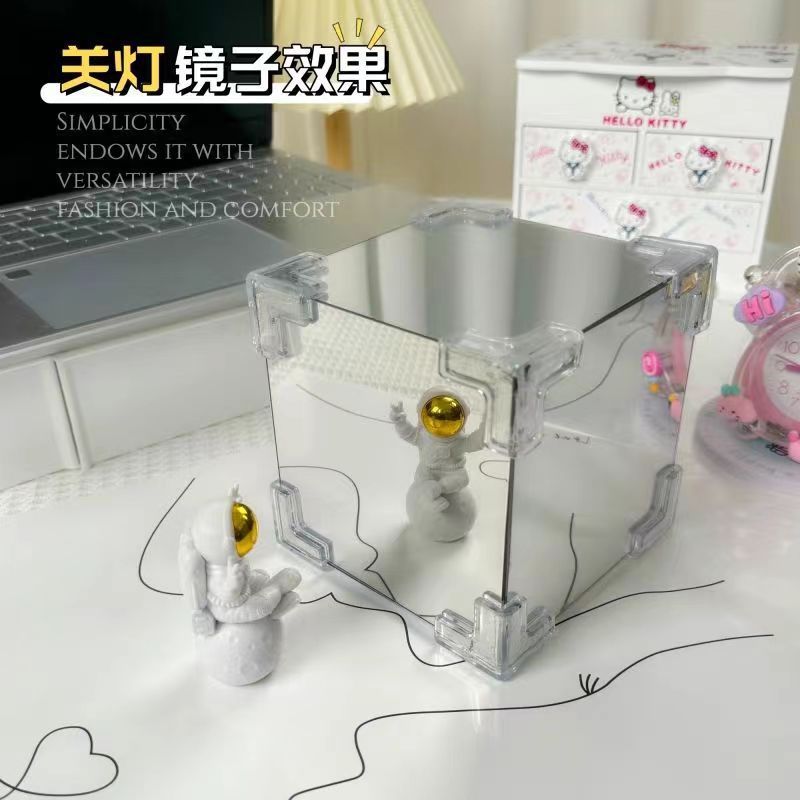 Handmade Diy Flower Sea Cube Tulip Three-dimensional Night Light Material Package