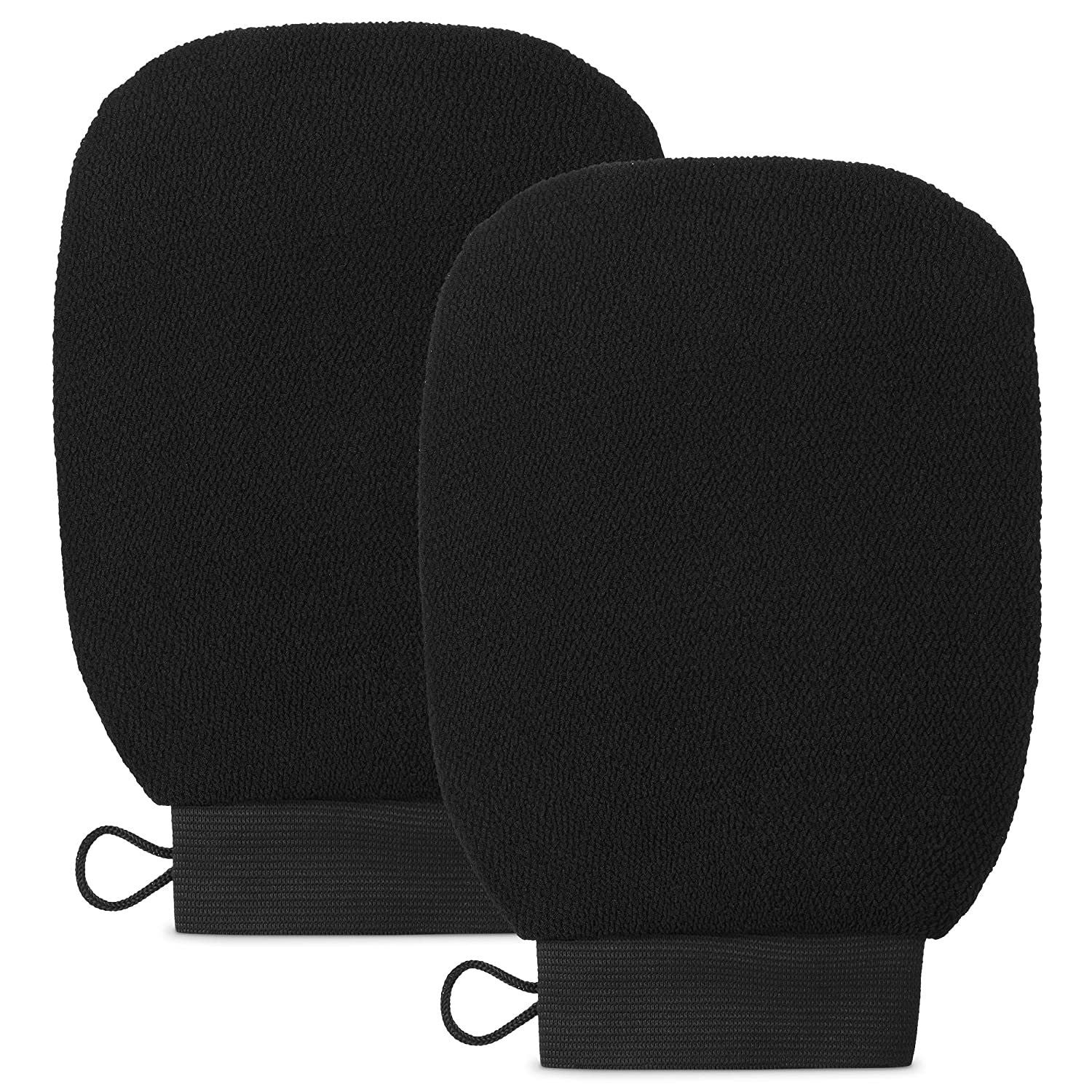 Black Bath Towel Gloves In Fine Sand Single-layer Double-sided Massage Back Pain-free Bath Exfoliating Horny Bath Towel